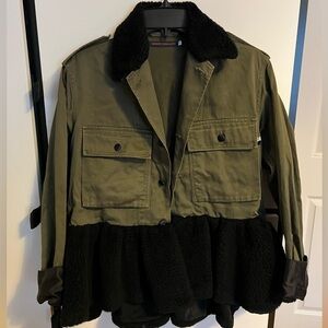 Harvey Faircloth mixed media jacket